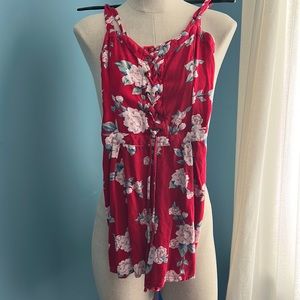 Hollister floral  Romper